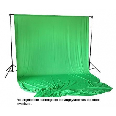 Bresser D-37 Support + 3x4m Doek Chromakey Groen